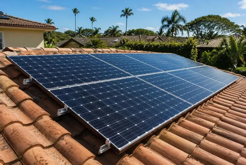 Installation de panneaux solaires à Saint-Georges-d'Oléron
